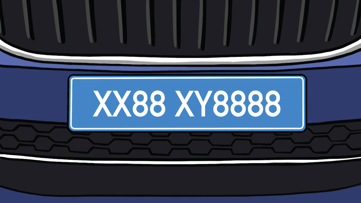 Types of Number Plates in India Spinny Blog