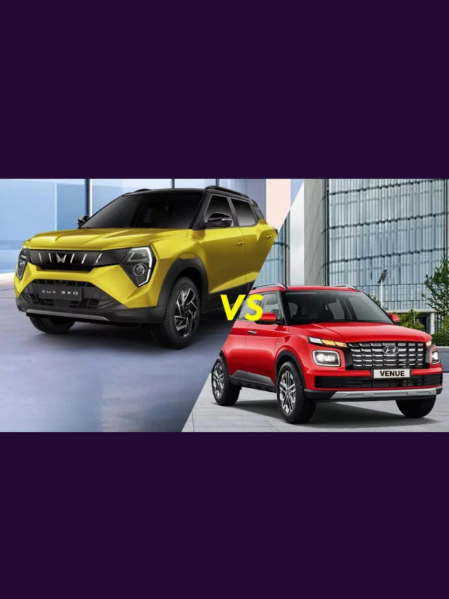 Comparison: Mahindra XUV 3XO vs Hyundai Venue