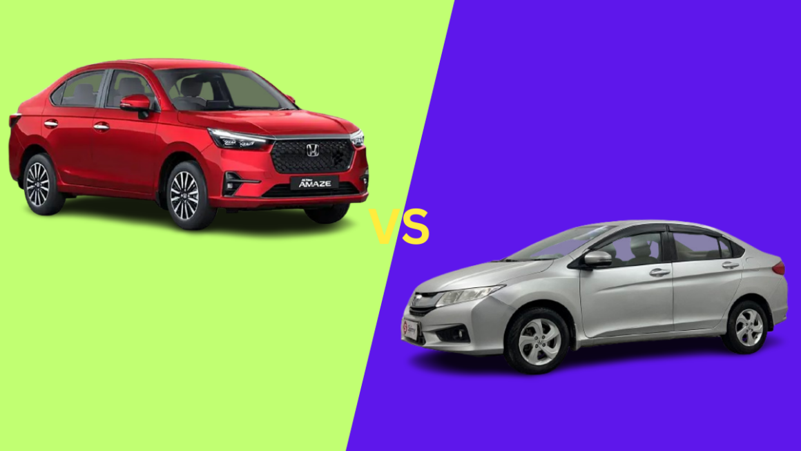 Honda Amaze vs Honda City
