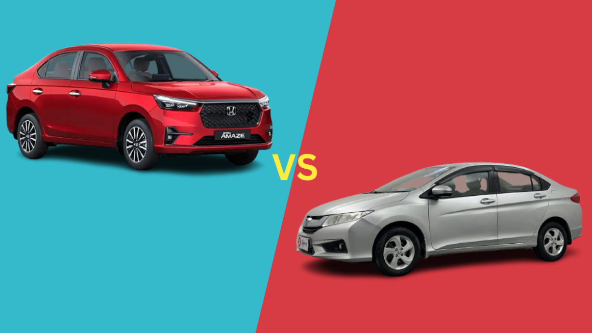 New Honda Amaze vs Used Honda City