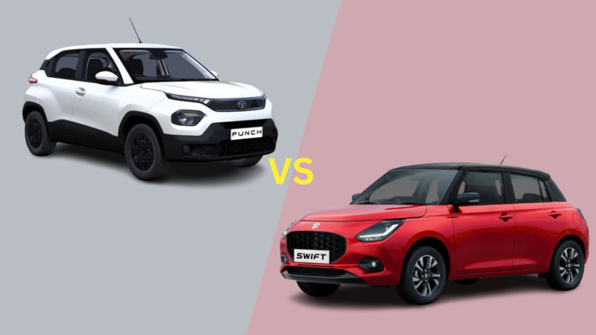 Used Tata punch vs new maruti swift