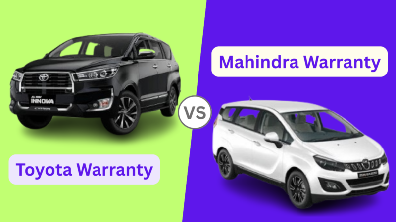 Mahindra Warranty vs Toyota Warranty