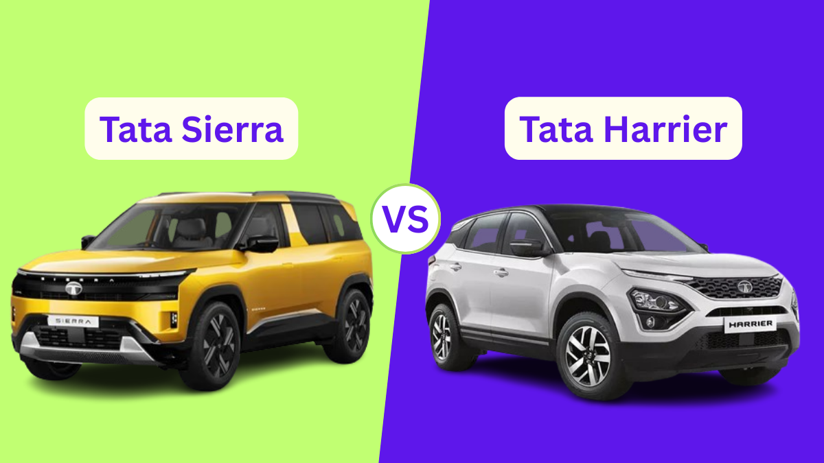 Tata Sierra vs Tata Harrier