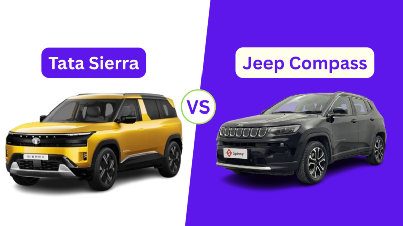 Tata Sierra vs Jeep Compass