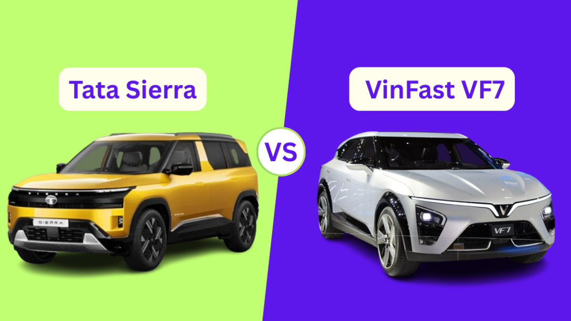 Tata Sierra vs VinFast VF7