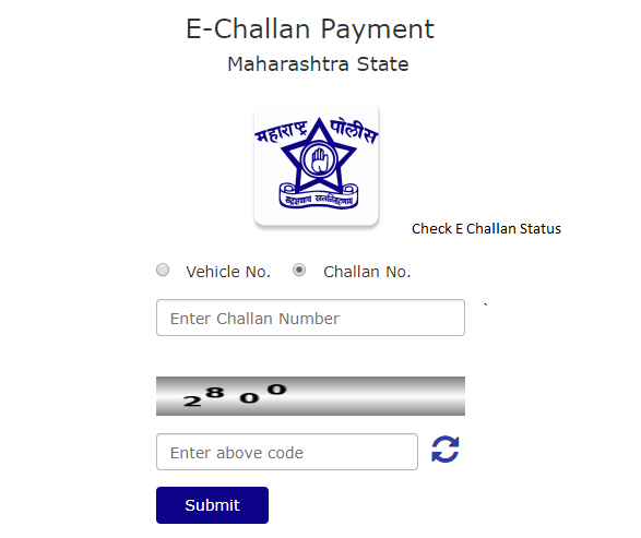 Check E Challan Status 1