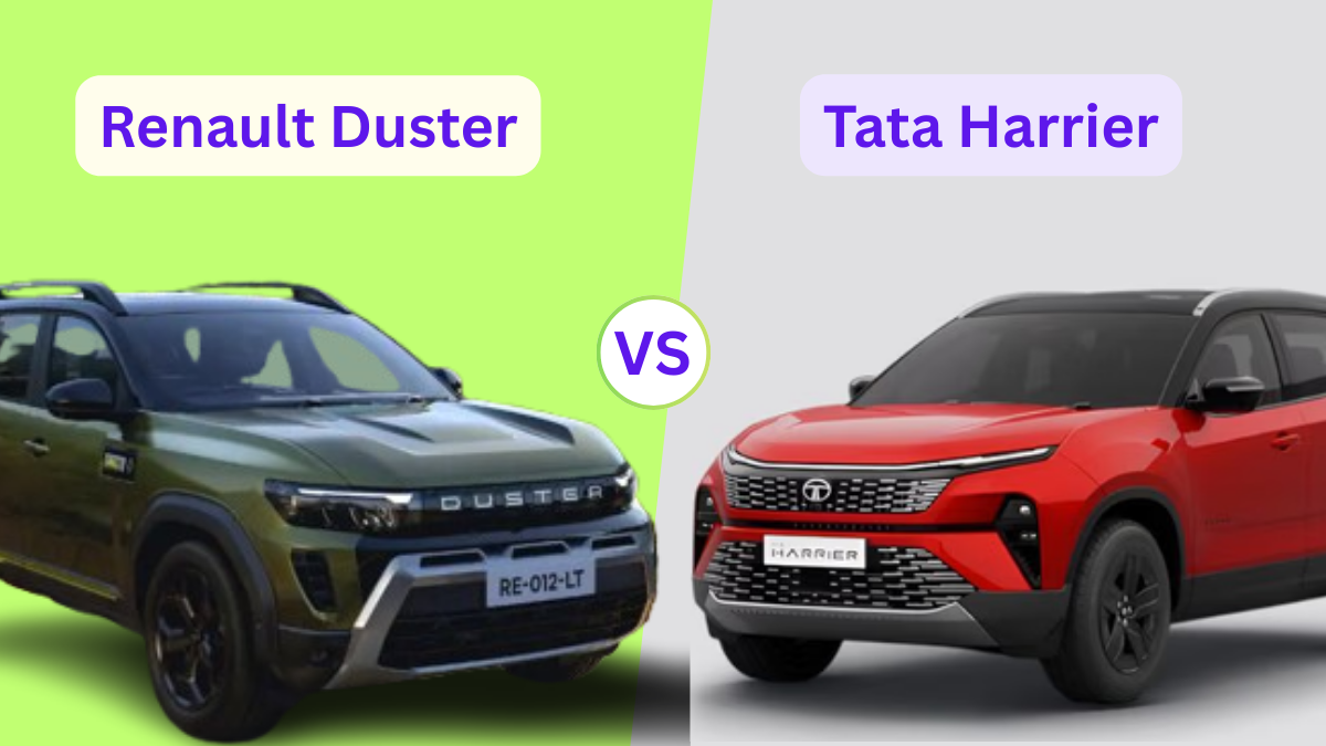 Comparison Renault Duster vs Tata Harrier