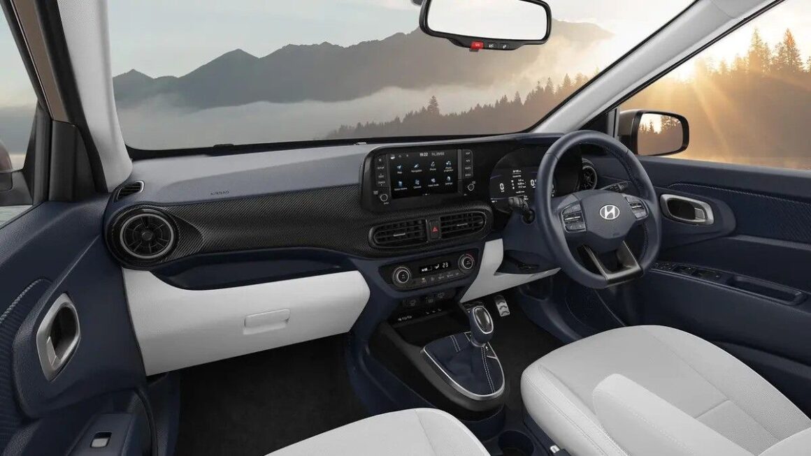 New Hyundai Exter interior