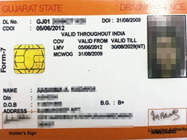 Driving Without a Licence Challan in Gujarat