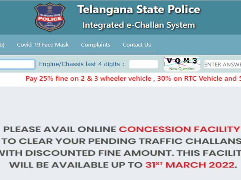 Driving Without a Driving Licence Challan in Hyderabad