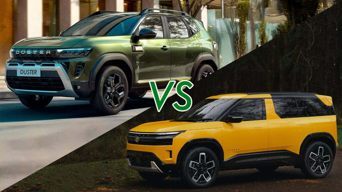 Renault Duster vs Tata Sierra