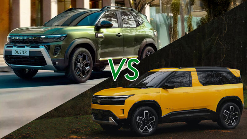 Renault Duster vs Tata Sierra