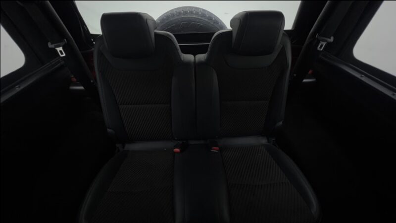 Rear Seat Condition View