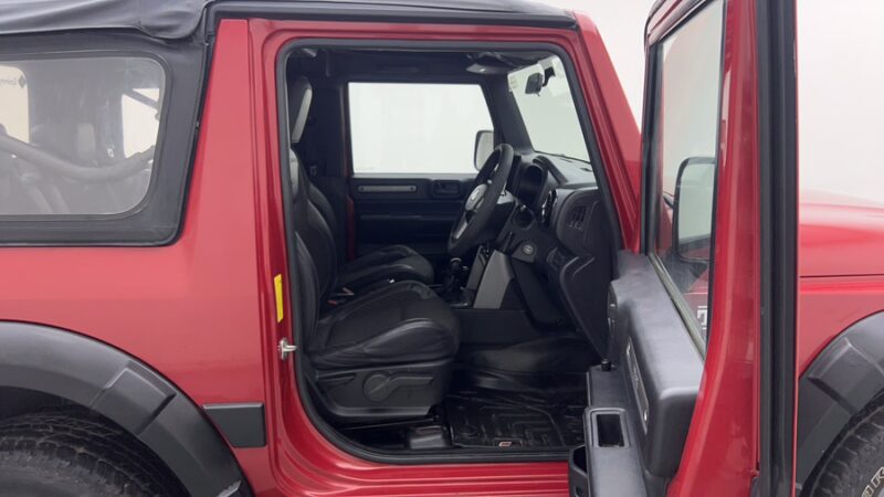 Right Side Front Door Cabin View