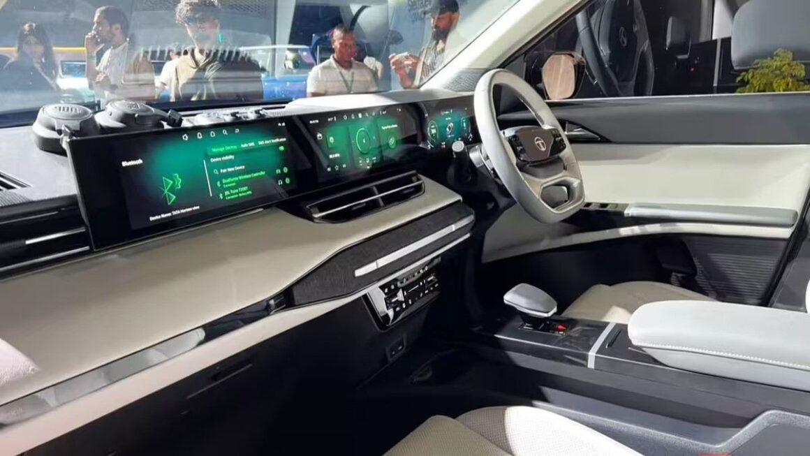 Tata Sierra EV interior
