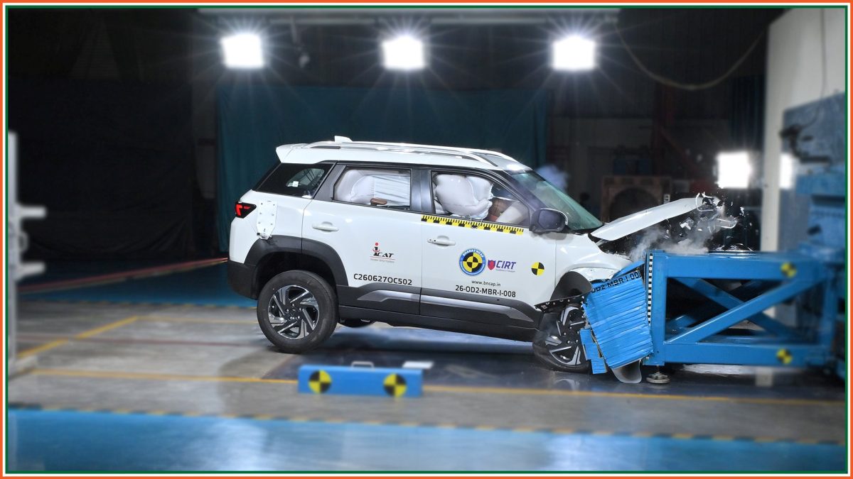 BREZZA FRONTAL IMPACT DURING TEST