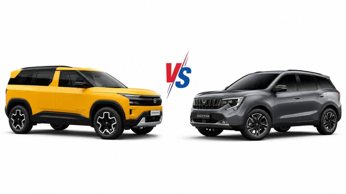 Tata Sierra vs Mahindra XUV 7XO
