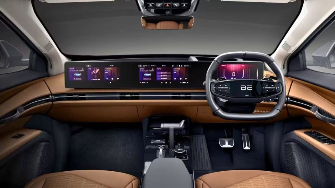 Mahindra BE 6 Sporteq interior