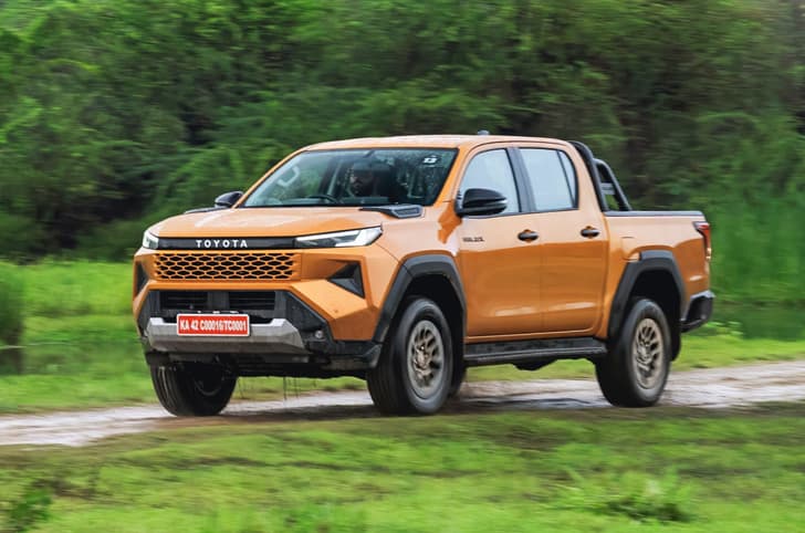 2026 Toyota Hilux Front Quarter Tracking Off road 1