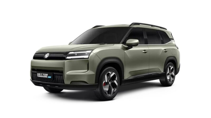 MG Hector Tomahawk EV