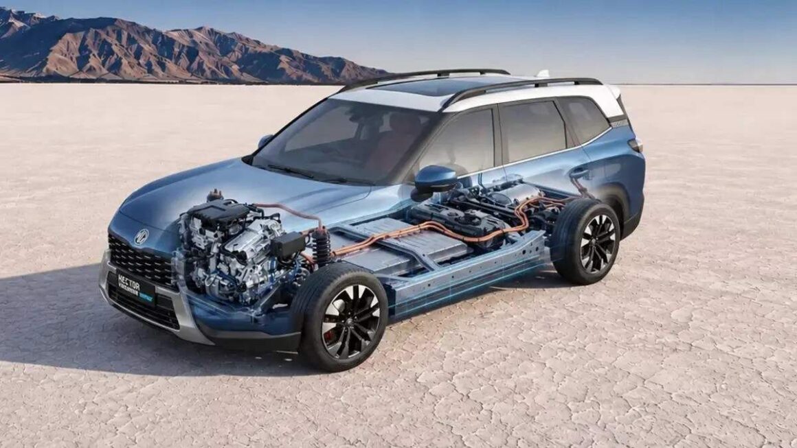 MG Hector Tomahawk PHEV Engine and Battery