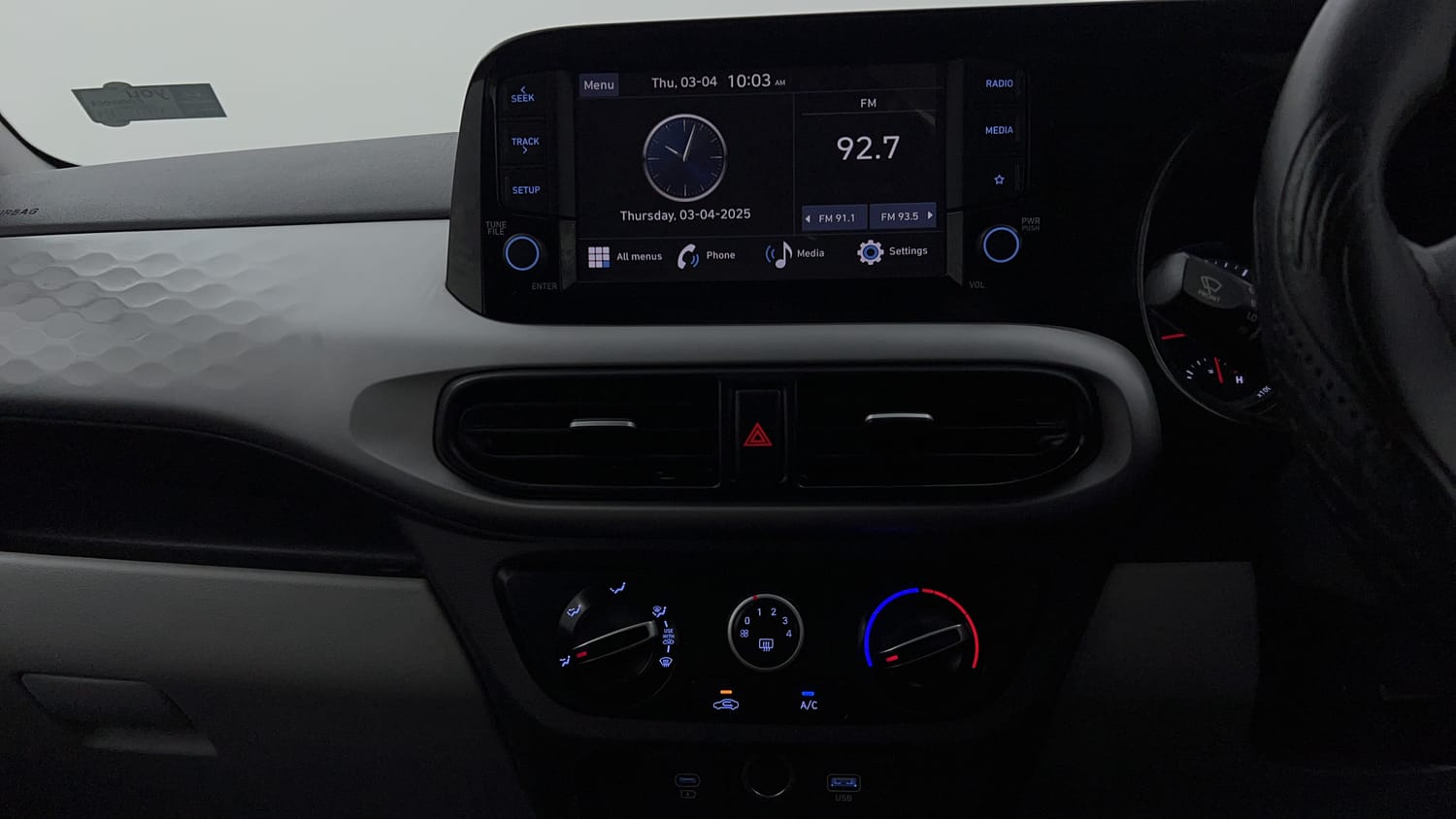 Hyundai Grand i10 Nios Interior Images