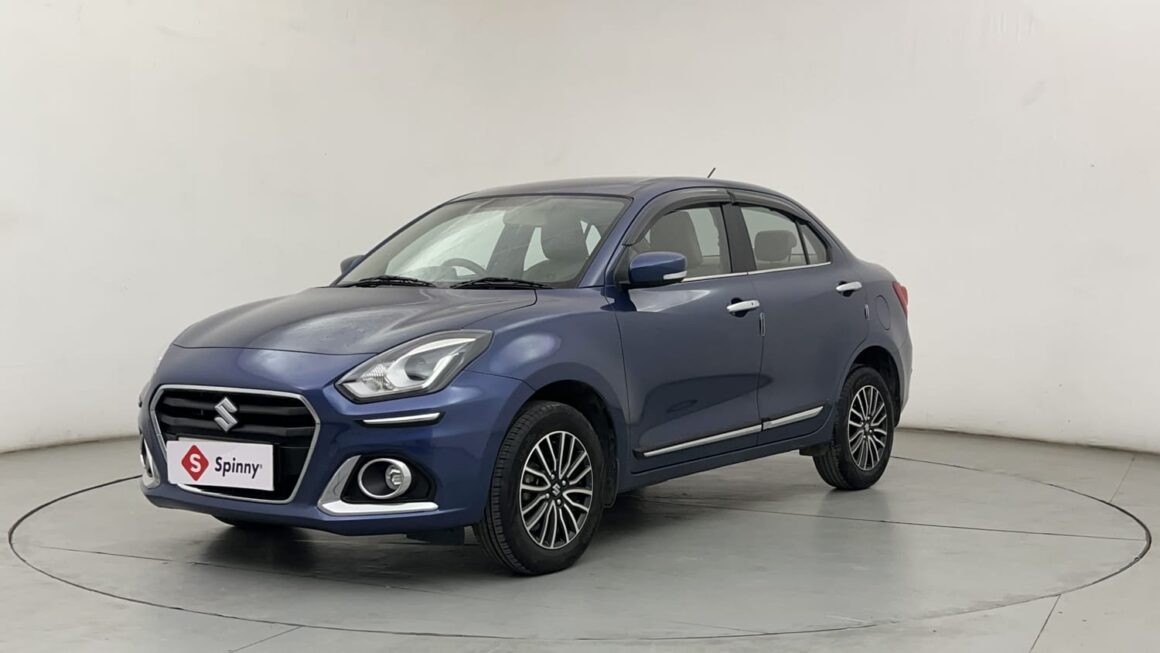 Maruti Suzuki Dzire Blue Color Images