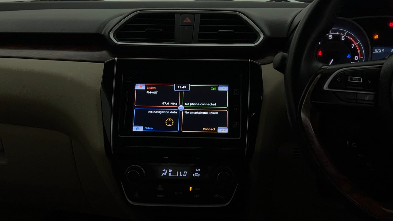 Maruti Suzuki Dzire Interior Images