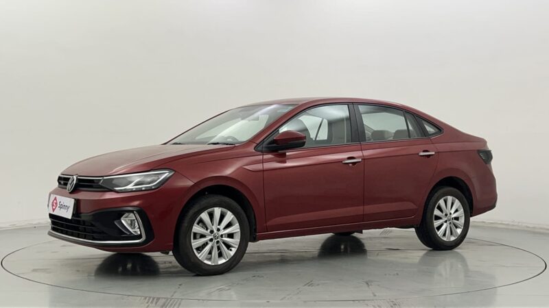 Volkswagen Virtus Red Color