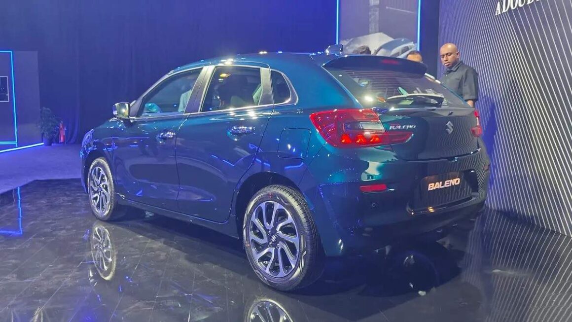 2026 Maruti Baleno Facelift Rear Quarter