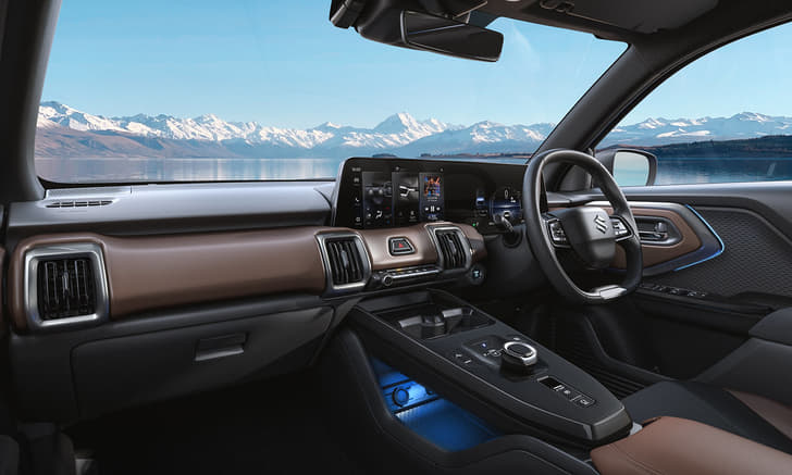 Maruti e- vitara interior
