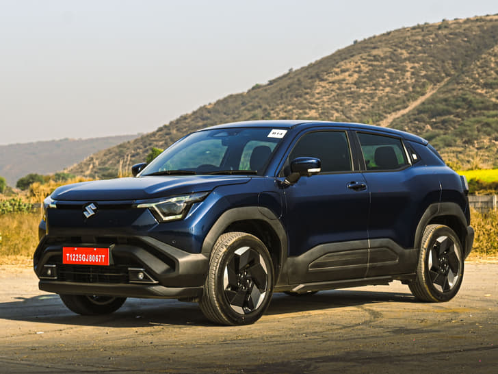 Maruti e- vitara side profile