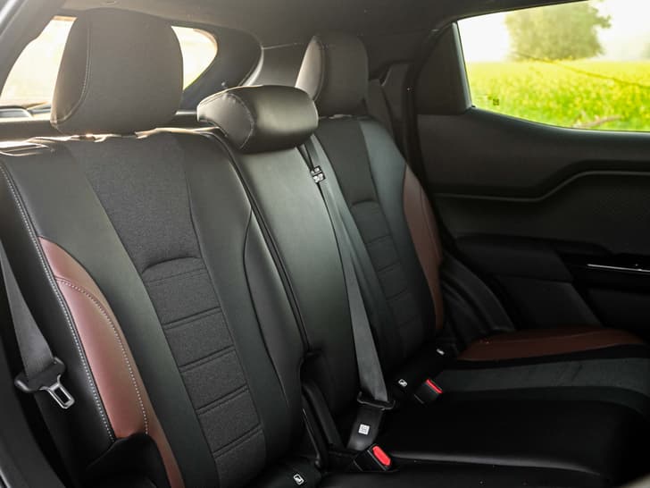 Maruti e- vitara seat