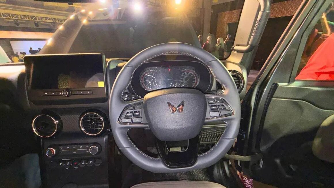 Mahindra Thar OG interior