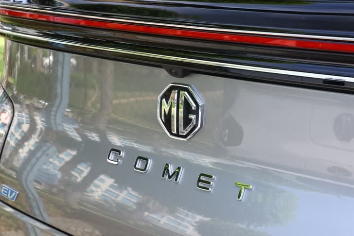MG Comet EV exterior