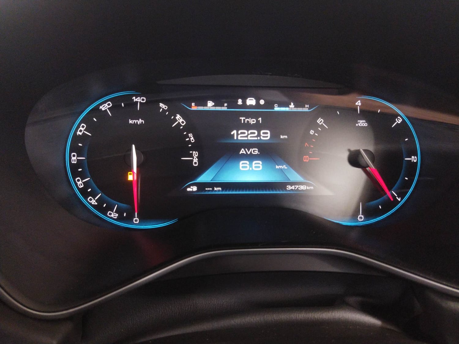 MG Motors Interior Images