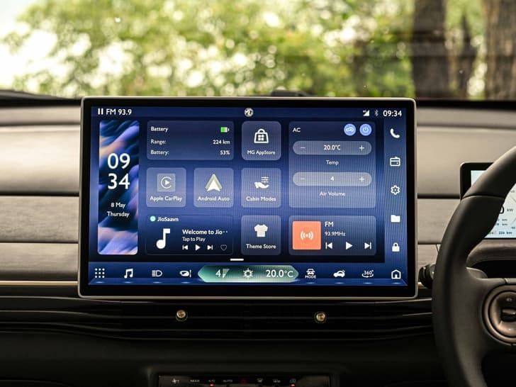 MG Windsor EV Interior Images