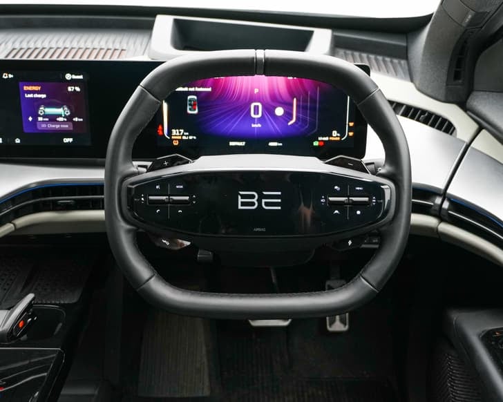 Mahindra BE 6 Interior Images