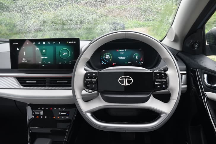Tata Curvv EV Interior Images