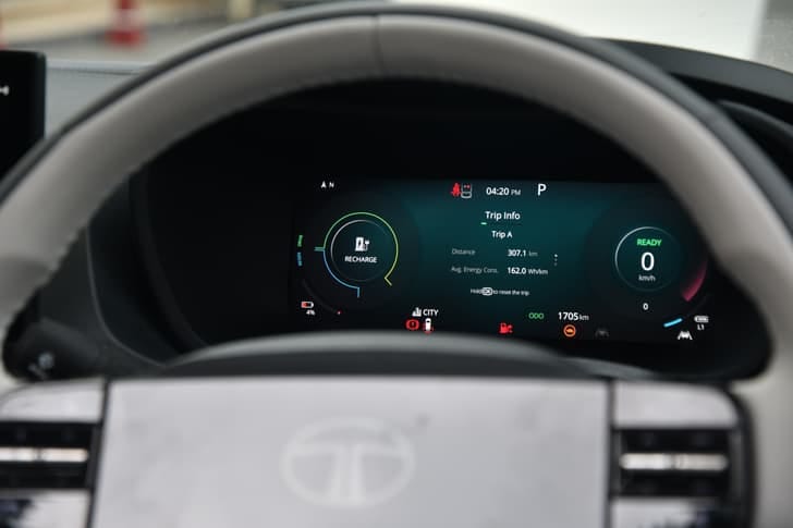 Tata Curvv EV Interior Images