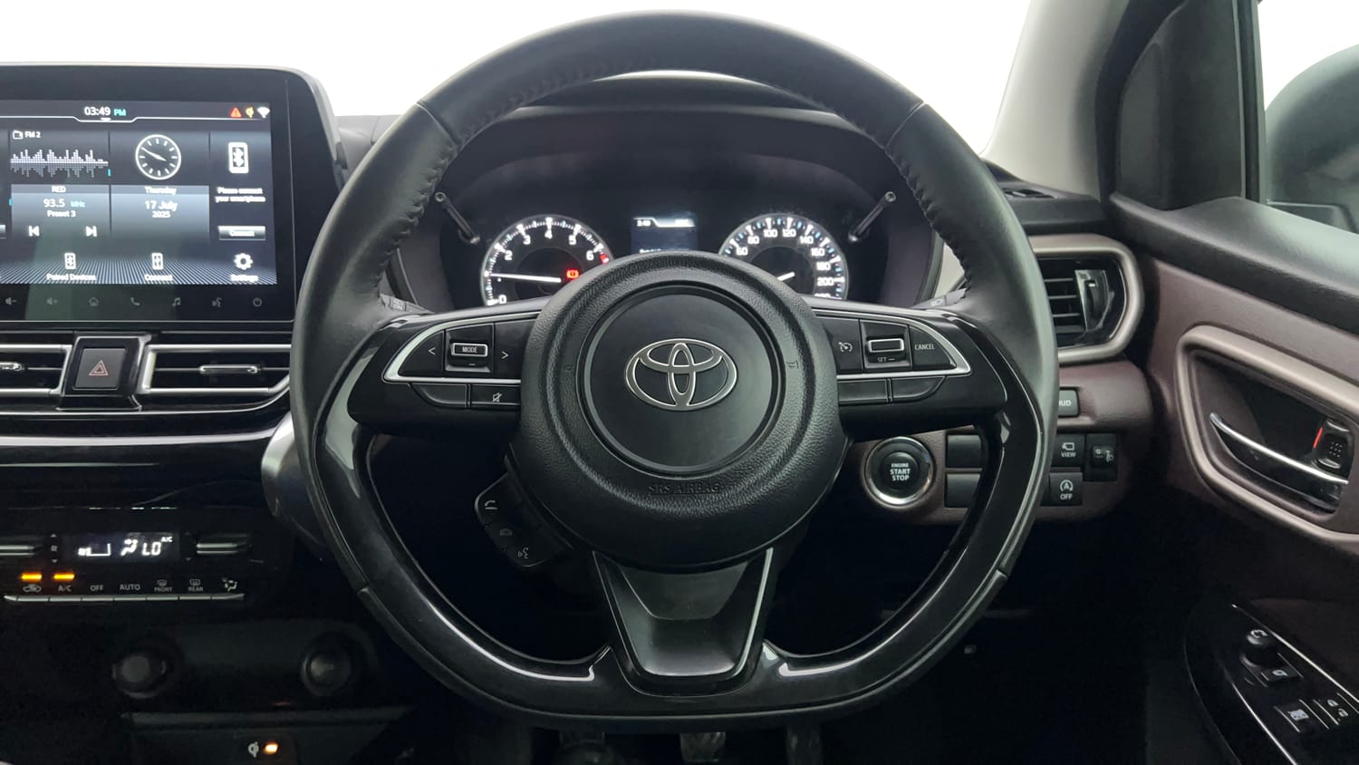 Toyota Urban Cruiser Taisor Interior Images