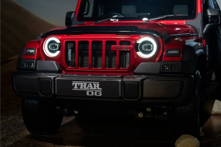 mahindra thar og front view