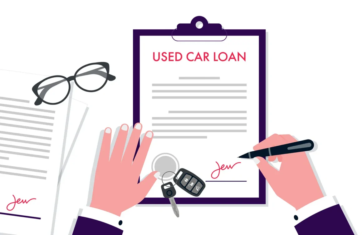 Used car laon Vector 2